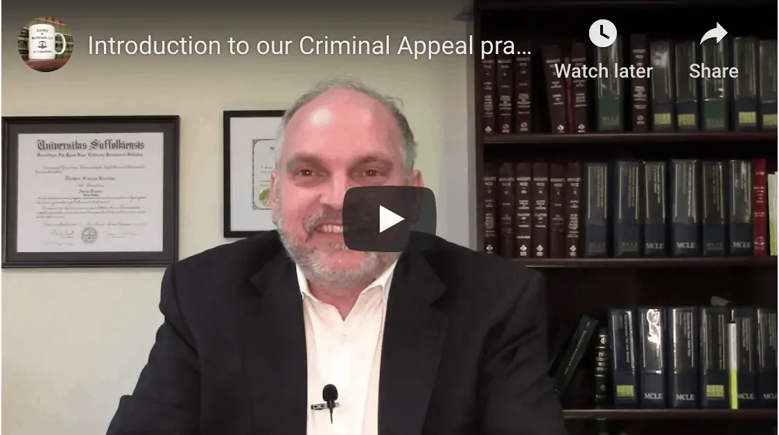 intro criminal appeal video